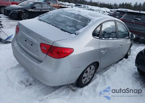 2008 Hyundai Elantra Gls/Se z USA, uszkodzony, nr VIN KMHDU46D08U477728